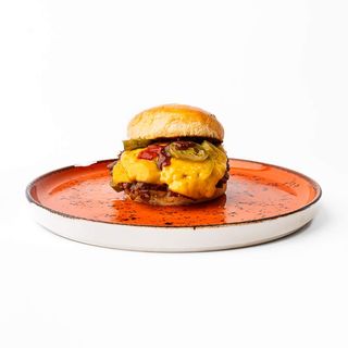 Hot Smash Inferno burger