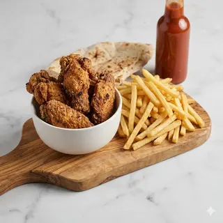 Hot wing meal