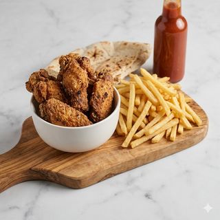 Hot wing meal