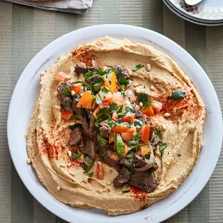 Houmous Au Chawarma