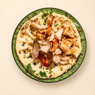 Hummus Chicken Shawarma