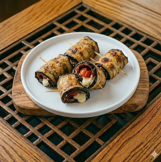 Involtini di melanzane al forno