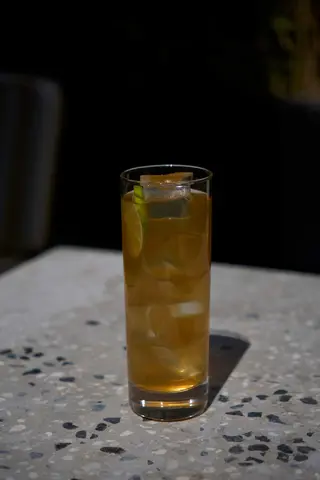 Ice tea jasmin-lime