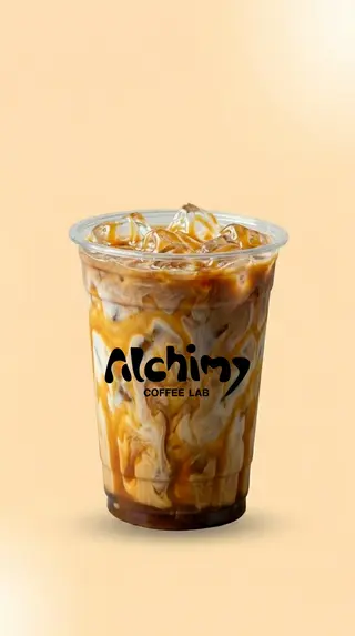 Iced Caramel Latte