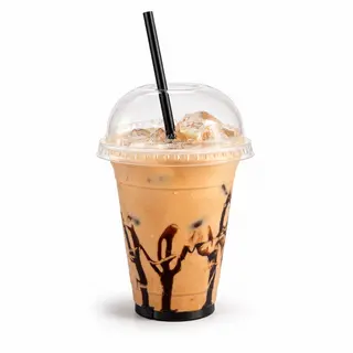Iced chocolat coffee