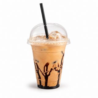 Iced chocolat coffee