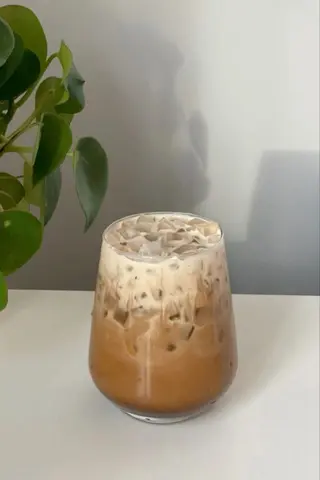 Iced Coffee Au Lait