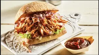 Il pulled pork sandwich