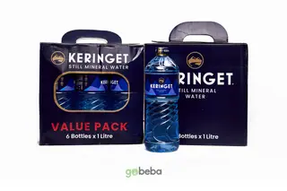 Keringet Mineral Water Value Pack 12x1L