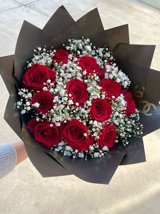 Midnight Romance Rose Bouquet