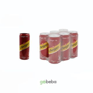 Schweppes Ginger Ale Tonic Water 6pack 330ml