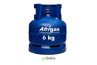 Shell Afrigas 6KG With Cylinder Valve (Regulator) - Refill