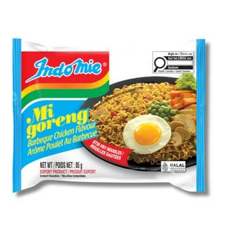 Indomie migoreng bbq chicken flavour