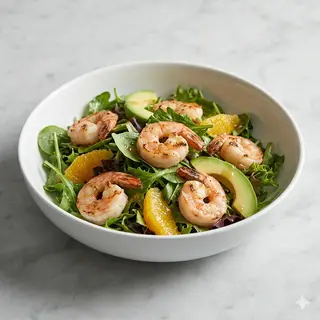 Insalata con gamberi