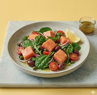 Insalata salmone
