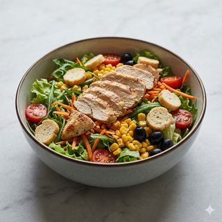 Insalatona mista con pollo 500 g