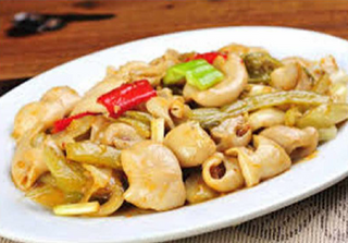 Intestino con verdure fermentate