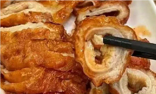 9炸肥肠Intestino di maiale fritto