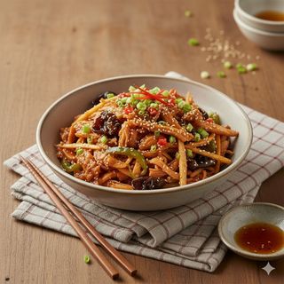 Iseckana svinjetina sa ukusom ribe鱼香肉丝