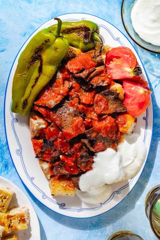 Iskender kebab