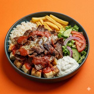 Iskender kebab