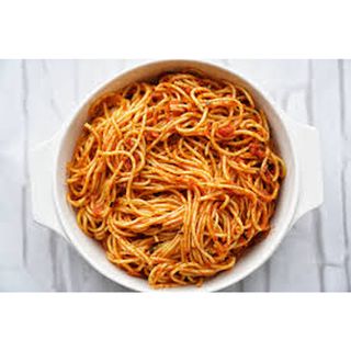 Jollof spaghetti