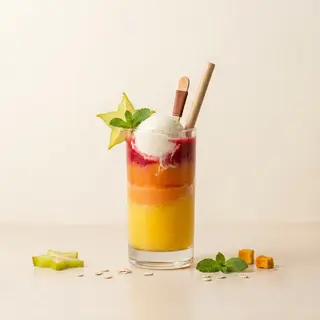 Juice With Ice Cream