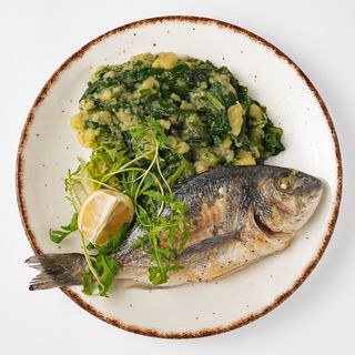 Jadranska riba s blitvom i krumpirom