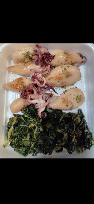 Jadranske lignje sa žara