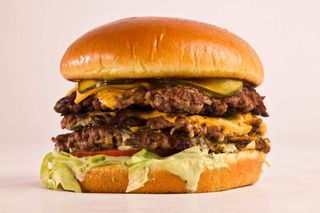 Jalapeno Majo Classic Triple Burger