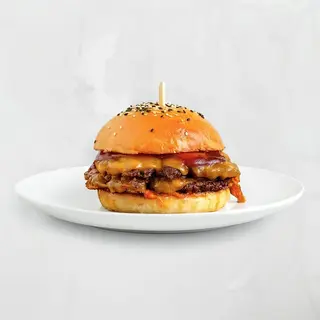 Jalapeno cheese burger