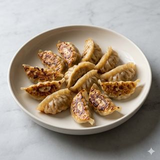 Ravioli alla griglia o vapore 12 pezzi