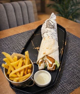 Junior Wrap & Frites