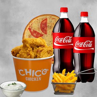 Курица с грибами (360г)