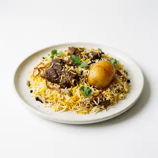 Kacchi biryani