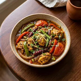 Kadai Chicken Curry
