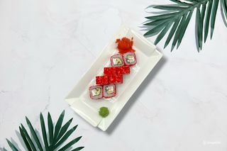 Калифорния с крабовыми палочками (8 шт) (250г)