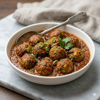 Kashmiri vegetable kofta curry