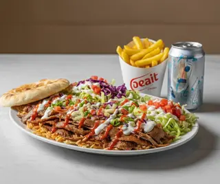 Kebab classico menù