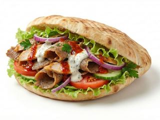 Panino kebab singolo