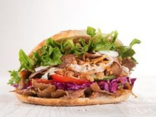 Kebab em Pão Pita