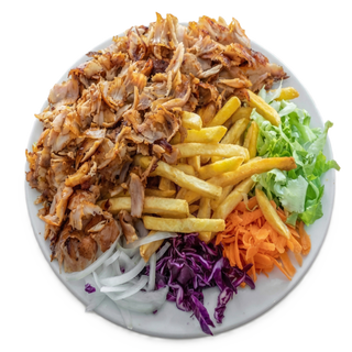 Menu Kebab no Prato