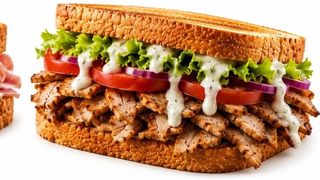 Kebab toast