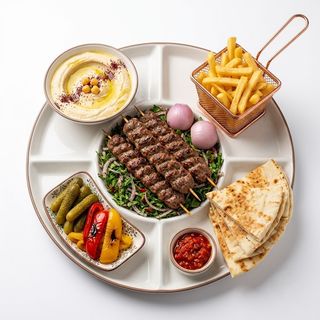 Plat Kebab Halabi