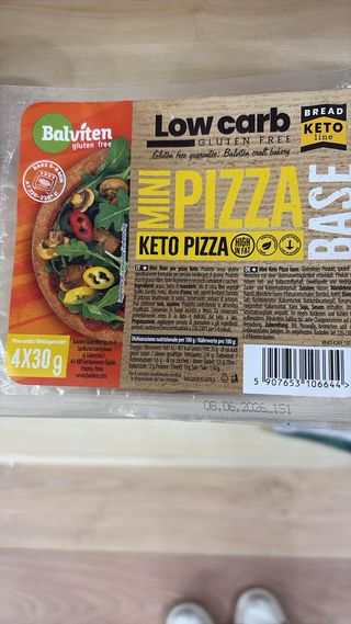 Keto pizza 4x30 g