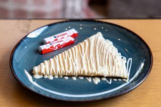 Kinder čokoladice  palačinka