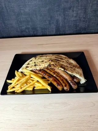 Teleća kobasica (sudžukica) porcija