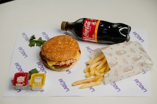 Комбо Куриный Чизбургер (500 г)