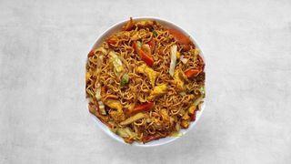 Korean umami instant noodles