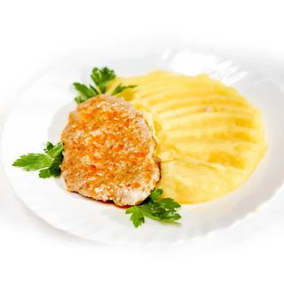 Котлета с гарниром (350г)